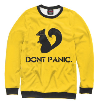 Женский свитшот Dont panic