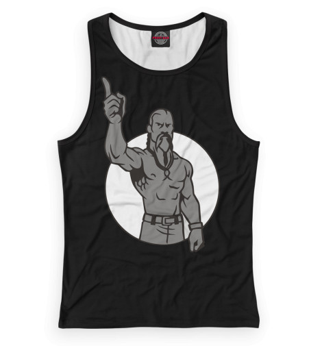 

Майки борцовки Print Bar, Белый, Techno Viking