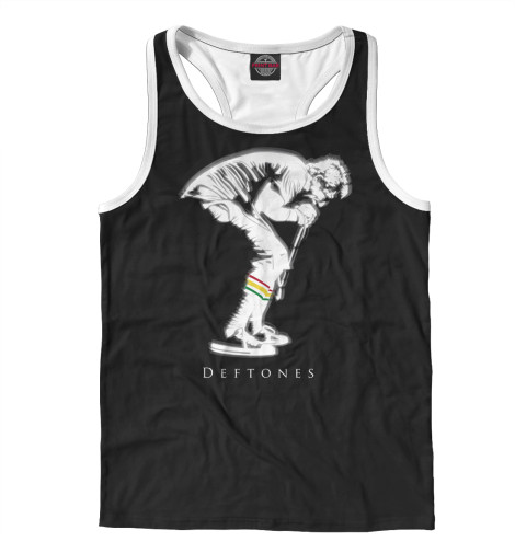 

Майки борцовки Print Bar, Белый, Deftones