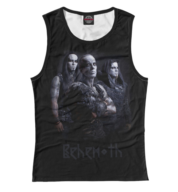 Майка для девочки с изображением Behemoth цвета Белый