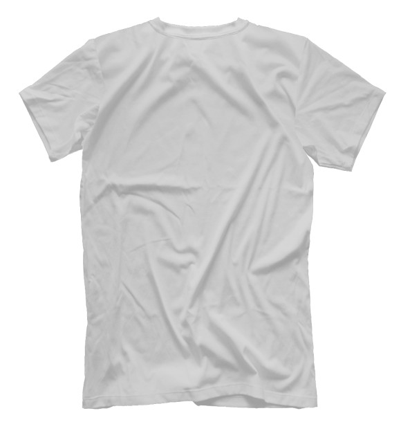 Мужская футболка с изображением Rock-n-Roll цвета Белый