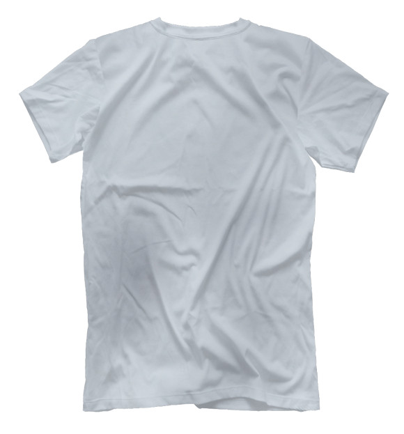 Мужская футболка с изображением Котенок цвета Белый
