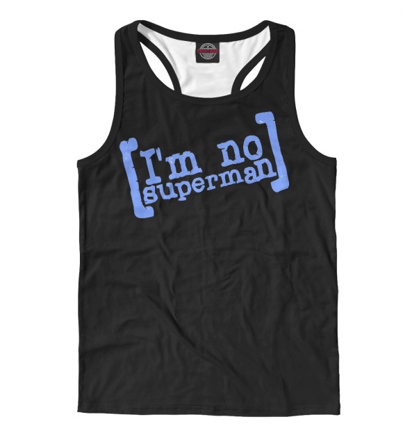 Мужская майка-борцовка с притом Scrubs цвета Белый Мужская майка-борцовка с изображением Scrubs цвета Белый