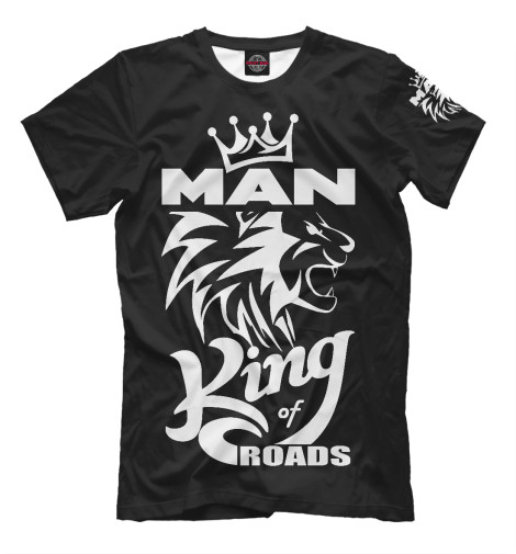 Футболки Print Bar MAN - king of roads футболки print bar man king of roads
