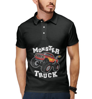 Мужское поло Monster truck