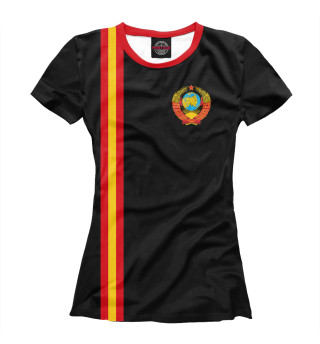 Женская футболка СССР Line Collection