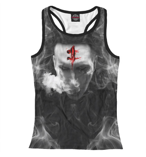 

Майки борцовки Print Bar, Белый, Marilyn Manson