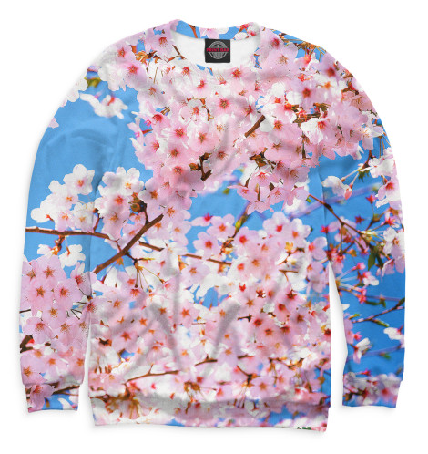 

Свитшоты Print Bar, Белый, Цветы