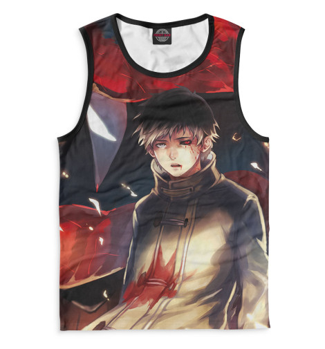Майки Print Bar, Белый, Tokyo Ghoul