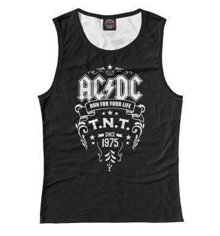 Женская майка AC DC