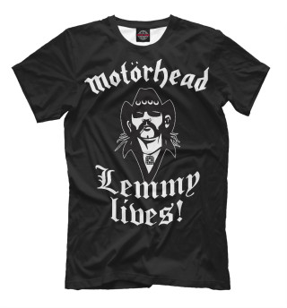 Мужская футболка Motorhead. Lemmy Lives.