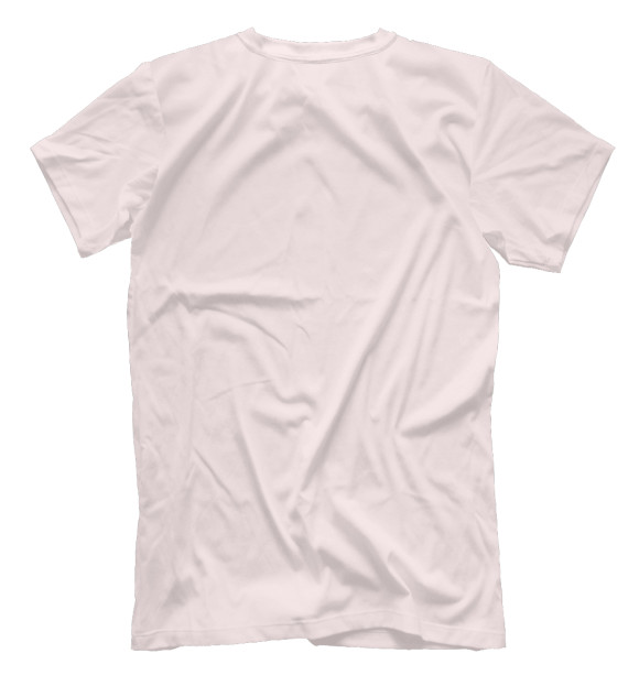Мужская футболка с изображением Муми-тролль цвета Белый