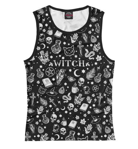 

Майки Print Bar, Белый, Witch