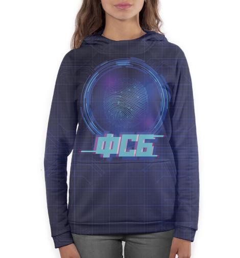 

Худи Print Bar, Белый, ФСБ