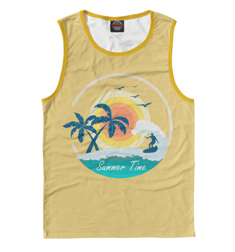 

Майки Print Bar, Белый, Summer Time