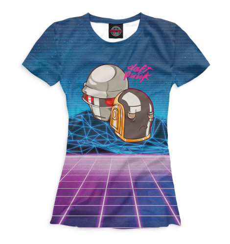 

Футболки Print Bar, Белый, Daft Punk