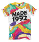 Мужская футболка Made in 1992