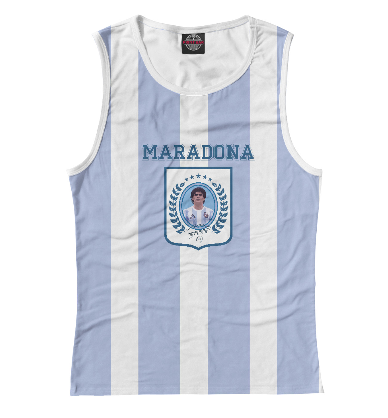 Женская Майка Maradona Женская Майка Maradona, артикул: FTO-660229-may-1