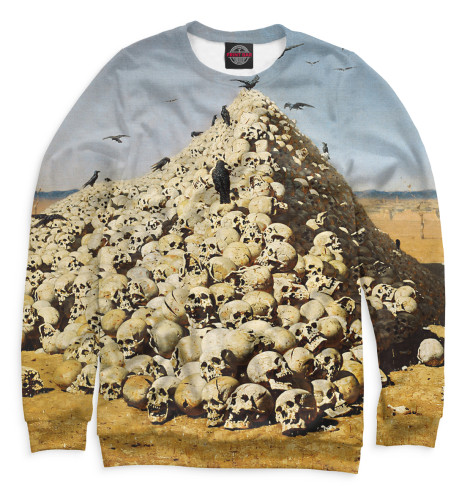 

Свитшоты Print Bar, Белый, Апофеоз войны