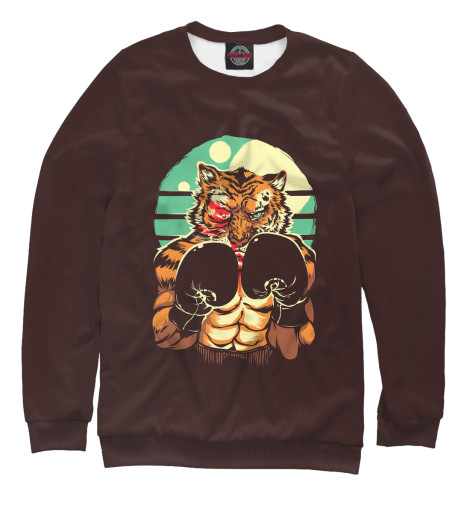 

Свитшоты Print Bar, Белый, Eye of the Tiger