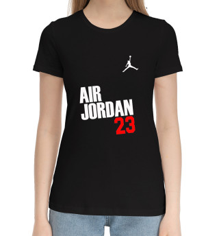Женская хлопковая футболка Джордан