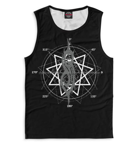 

Майки Print Bar, Чёрный, Slipknot