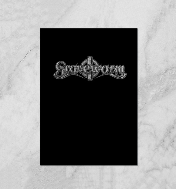 Плакат с изображением Graveworm цвета Белый