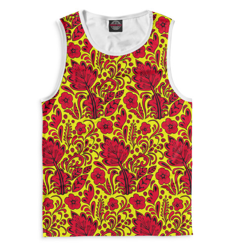 

Майки Print Bar, Белый, Хохлома