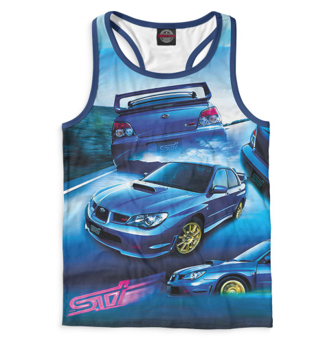 

Майки борцовки Print Bar, Белый, Subaru
