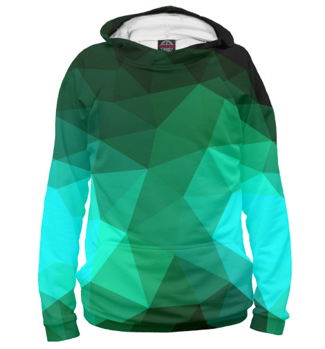 

Худи Print Bar, Белый, Polygonal