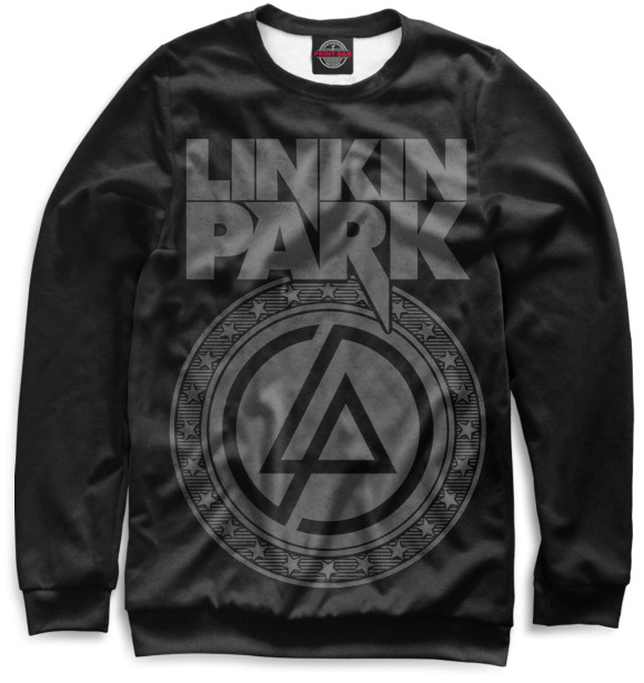 Свитшот для девочек с изображением Linkin Park цвета Белый