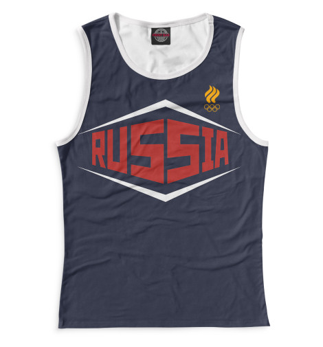 

Майки Print Bar, Белый, Олимпиада Рио-2016