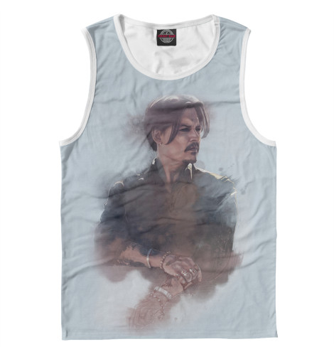 

Майки Print Bar, Белый, Johnny Depp