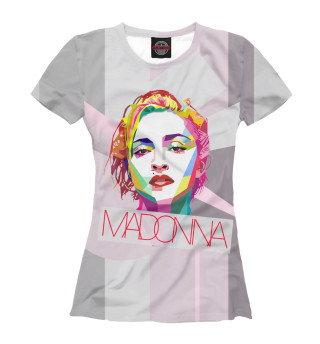 Женская футболка Madonna