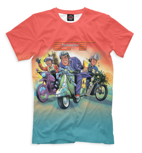 

Футболки Print Bar, Молочно-белый, The Grand Tour