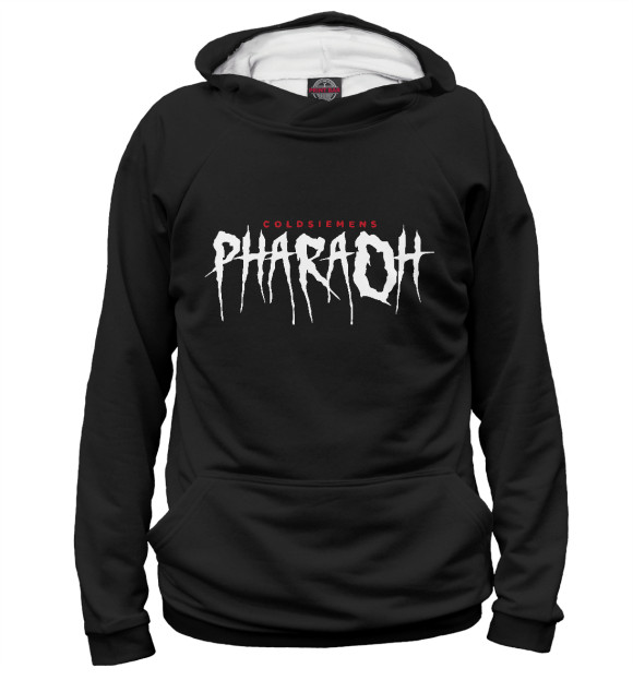 Мужское худи с изображением Pharaoh / Coldsiemens цвета Белый