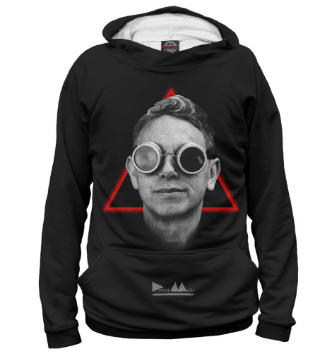 

Худи Print Bar, Белый, Martin L. Gore
