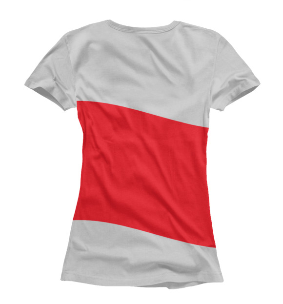 Женская футболка с изображением Рождён в СССР - 1979 цвета Белый