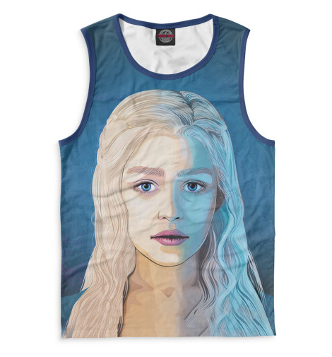 

Майки Print Bar, Белый, Дейнерис Таргариен