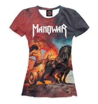 Женская футболка Manowar