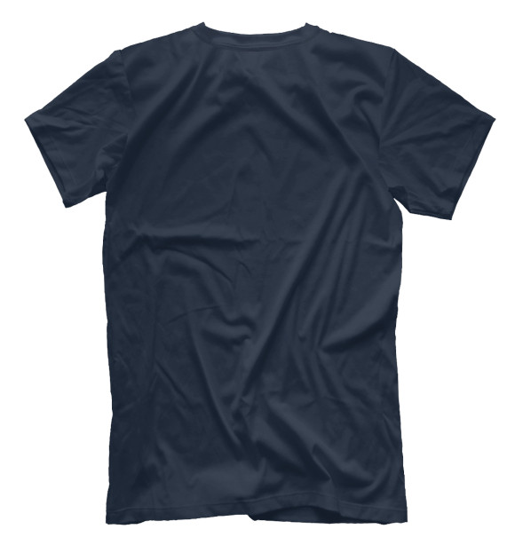 Мужская футболка с изображением Закат на море цвета Белый