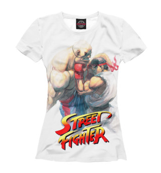 Женская футболка Srteet Fighter