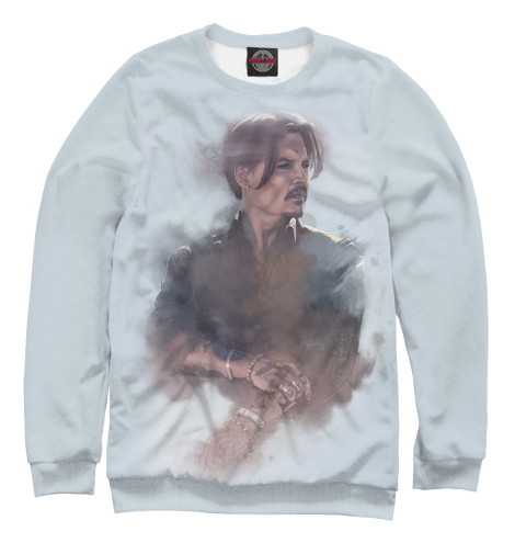 

Свитшоты Print Bar, Белый, Johnny Depp