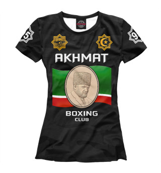 Женская футболка Akhmat Boxing Club