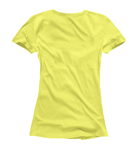 Женская футболка с изображением Радуга Дэш цвета Белый