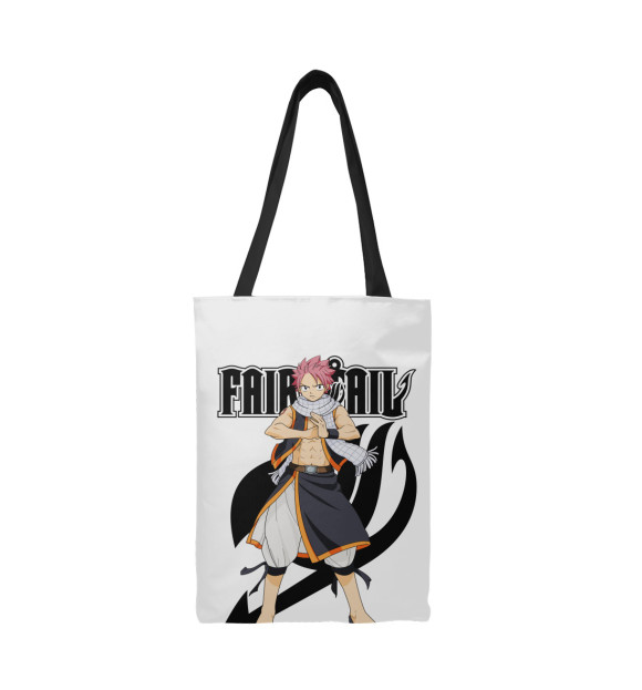 Сумка-шоппер с изображением Нацу. Fairy Tail цвета 