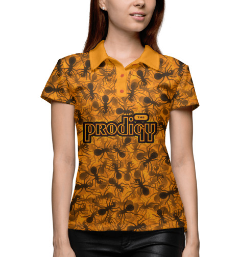 

Поло Print Bar, Белый, The Prodigy