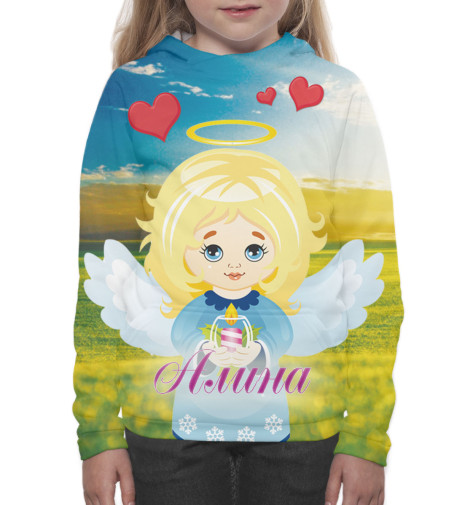 

Худи Print Bar, Белый, Алина