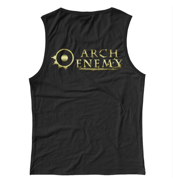 Майка для девочки с изображением Arch Enemy цвета Белый
