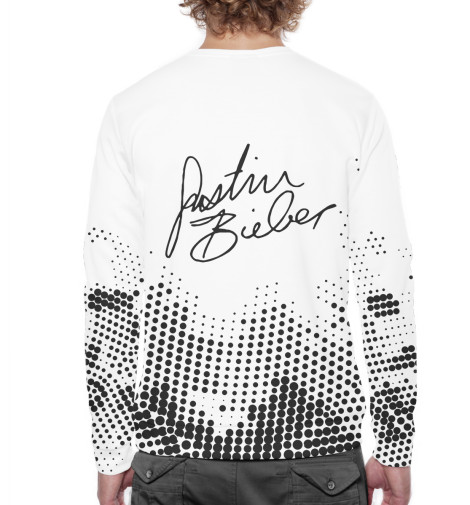 

Свитшоты Print Bar, Белый, Джастин Бибер